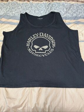 Harley-Davidson Women's Willie G Skull Tank Ultra Classic Size 3W
